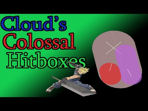 Explaining Cloud's Colossal Hitboxes (Smash Ultimate)