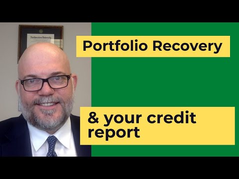 Portfolio Recovery:  Can you get them off your CREDIT REPORT?