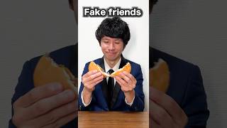 How to share McDonald's Hamburger with friends 🍔#shosts