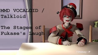 The Stages of Fukase's Laugh - VOCALOID / TALKLOID Funny Animation ( Happy Birthday Fukase )