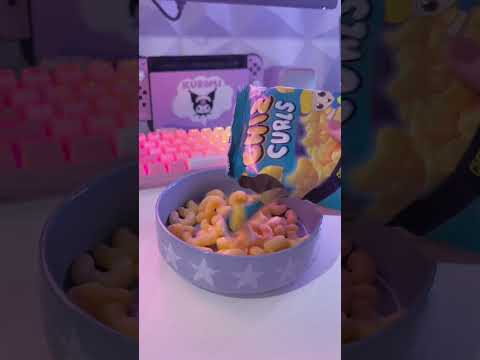 Snack with me #snacks #snackvideo #gaming #gamingcommunity #sanrio #aesthetic #cute #desksetup