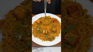 Spicy Paneer Maggi ASMR Cooking #shorts #food #cooking #asmr #crunchytreats #maggi #paneermaggi