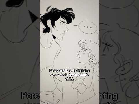 Sibling things #percyjackson #pjo #art #animation #fyp #pov #arte #drawing #shorts #meme #comedy to