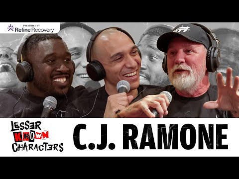 Ep 73 - C.J. Ramone | Lesser Known Characters w Shapel Lacey and Joel Jimenez