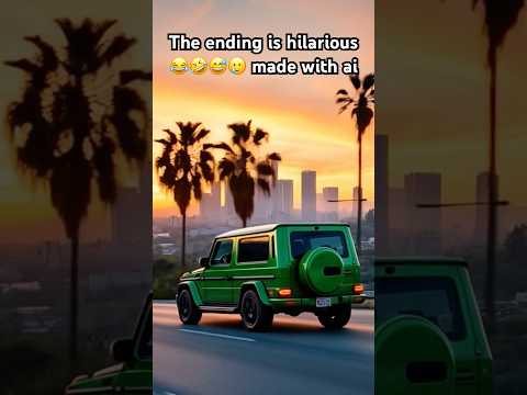 #ai #aimovie ##gwagon #aimoviemaker #losangeles #sunset #sunsetview #sunsets #drive #city #skyline