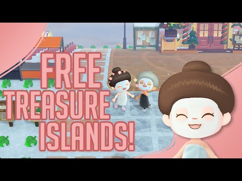 🎊 25/7 FREE Treasure Islands | ANIMAL CROSSING Items and Villagers 🎆