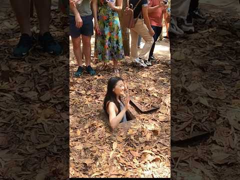 #cuchitunnels #hochiminhcity #vietnam #travel