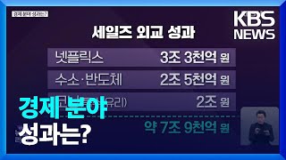 [심층인터뷰] 경제 분야 성과는? / KBS  2023.04.27.