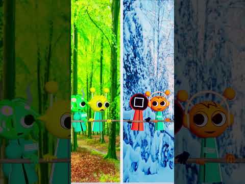 Incredibox Sprunki  in Squid Game Sing  #sprunki #squidgame #Cartoon #shortsviral