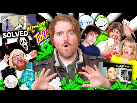 Scary Conspiracy Theories! The Most Disturbing Video On Youtube! Tasting Weird Junk Food!