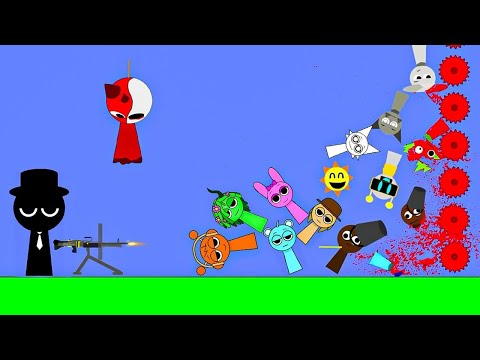 Wenda in Tank is furious \ Incredibox Sprunki, Horror Sprunki but in Algodoo