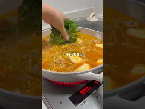 15分ワンパン絶品キムチチゲ🍲