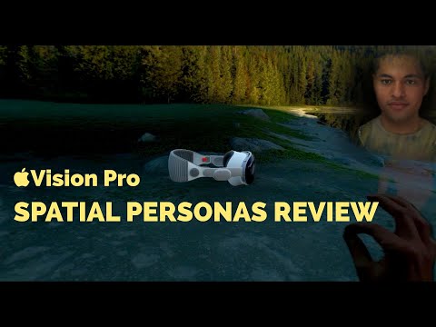 Spatial Personas Review on Apple Vision Pro | New Mind-Blowing App | VisionOS 1.1.1