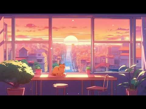 Very Chill Upbeat Lofi Hip Hop Beat to Study to, Contrast - Lonely-Moon