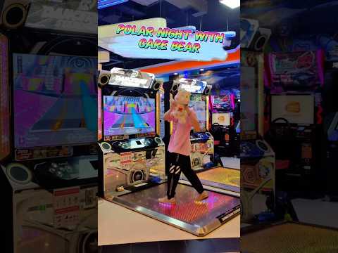 Polar Night with #CareBear 🐻 #Hommarju #dancerush #cute #freestyle #arcade #rhythmgame #dancegame