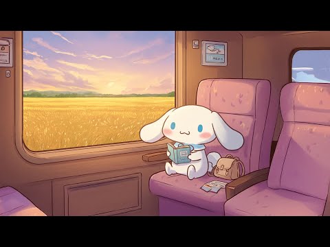Cinnamoroll’s Train Ride 🚂 Chill Lofi Vibes 🌸 Gentle Lofi Beats for Studying & Relaxing
