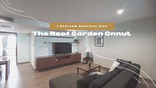 The Roof Garden Onnut | 1 Bedroom Spacious Size Near Lotus and BTS Onnut