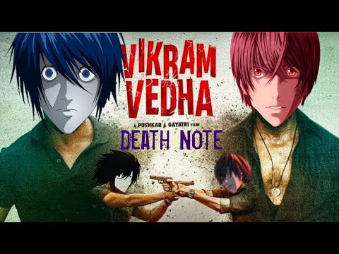 Vikram Vedha × Death Note trailer || Video by STEG