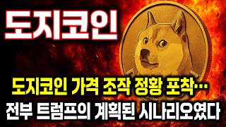 [도지코인 전망] 트럼프 코인시장 전부 시세조작 했다 하.. 큰일이네요 #일론머스크 #도지코인급등 #도지코인etf #도지코인시세 #업비트시황 #코인시황 #급등코인추천#도지대응