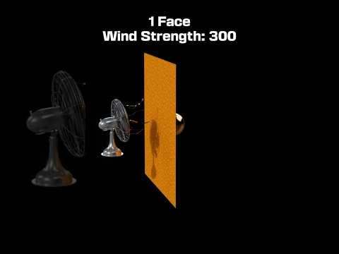 Cloth Simulation 1 to 262k Faces #satisfying #3danimation #cloth #simulation #physics