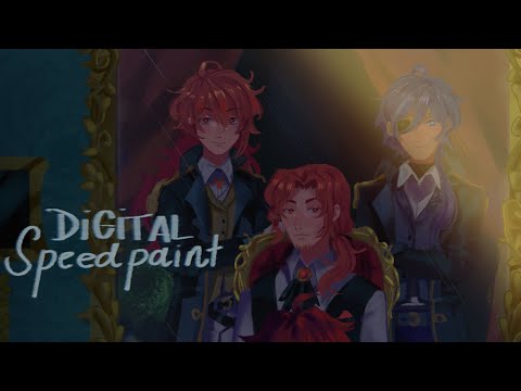 a portrait in dust | genshin impact speedpaint