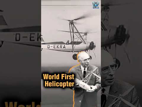 Did You Know the First Helicopter Took Flight in 1936? #shorts #firsthelicopter