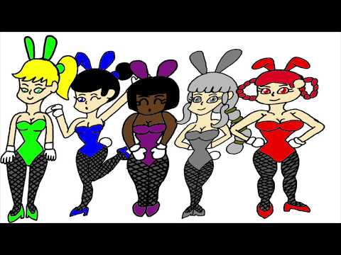 Sexy Bunny Catfight