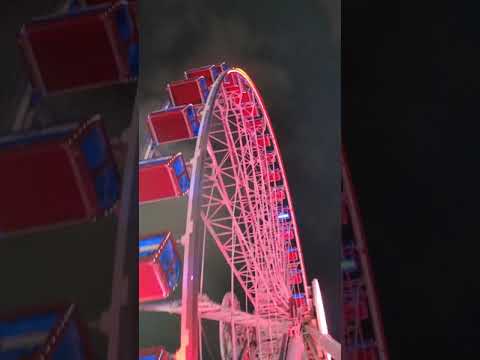 18區逍遙遊14- 2017除夕中環摩天輪 (Hiking around HK14- 2017 New Year eve Ferris Wheel Ride)