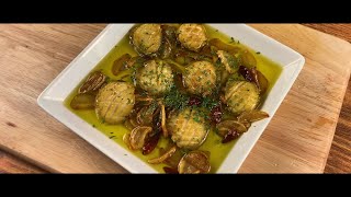 새우없는 전복감바스알아히요 Easy recipe