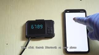 Apple mobile phone Hcalory heater bluetooth connection tutorial