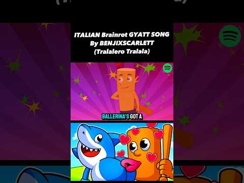 Italian Brainrot Gyatt Song Music Video! (Tralalero Tralala Tung Sahur Ballerina Song) 🎶