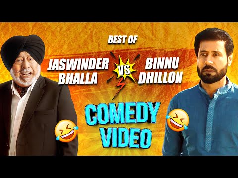 Jaswinder Bhalla Vs Binnu Dhillon | Punjabi Comedy Clips | Non-Stop Comedy | Chaupal | Gippy Grewal