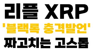 [리플 XRP 엑스알피] 긴급속보 '블랙록 충격발언' 짜고치는 고스톱