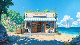 Summer Vibes ☀️ Beachside Space for Reading and Relaxing 📚 Lofi Jazz Hip Hop to Study & Unwind