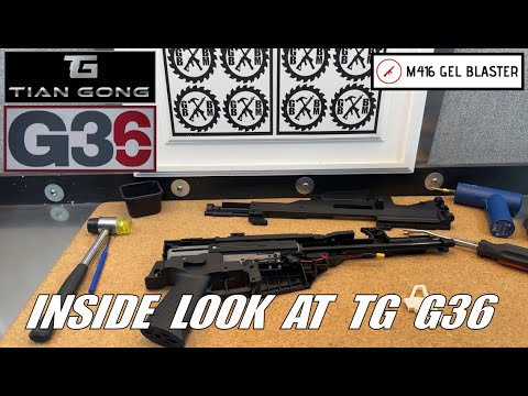Opening Up - Tian Gong - TG G36 (TOY!) Gel Ball Blaster - gen8.5 - M416gelblaster.com