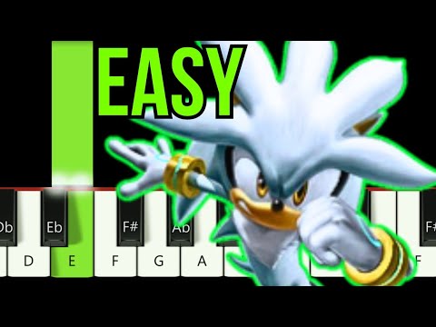 His world Beginner EASY piano tutorial