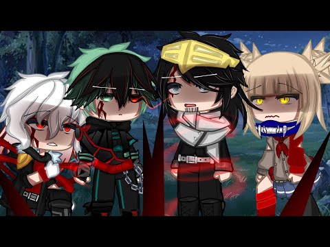 Let the darkness take control||MHA||Villain deku au||gacha club