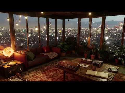 🌌 Metropolis Nocturne: Chillhop Harmonies & City Pulse for Midnight Tranquility 🎹✨