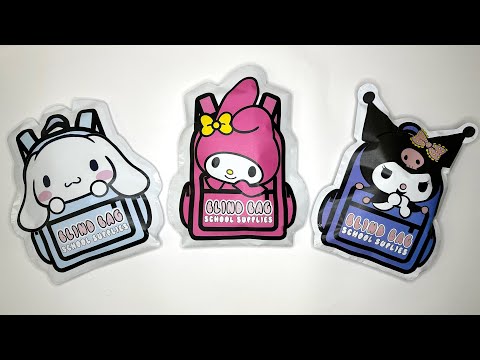 SANRIO Blind Bags | KUROMI and MELODY and CINNAMOROLL | Paper Sanrio