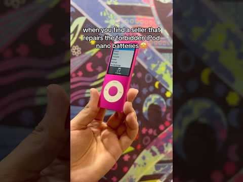 the forbidden ipod nano #shorts #ipod #retro #tech #nostalgia #y2k