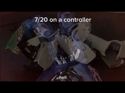 I beat 7/20 on a controller (Fnaf 2 Reimagined)