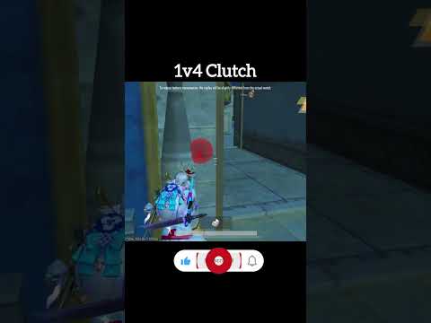1v4 Clutch #bgmi #bgmishorts  #1v4Clutch #gamingshorts  #battlegroundsmobileindia #mobilegaming