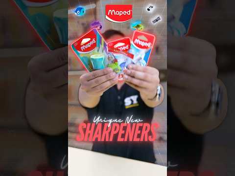 4 Unique Sharpeners for Students by Maped #Shorts #SYShorts 604