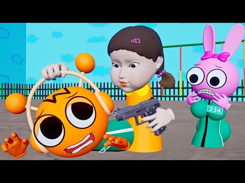 Incredibox Sprunki Vs. Squid Game — Candy Game - Fun Animation