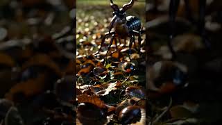 What creature commands this autumn floor? #creaturefeature #eerieencounters #scary