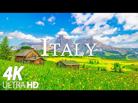 ITALY 4K - Relaxation Film: Breathtaking Scenic Views with Calming Music - 4k Video Ultra HD