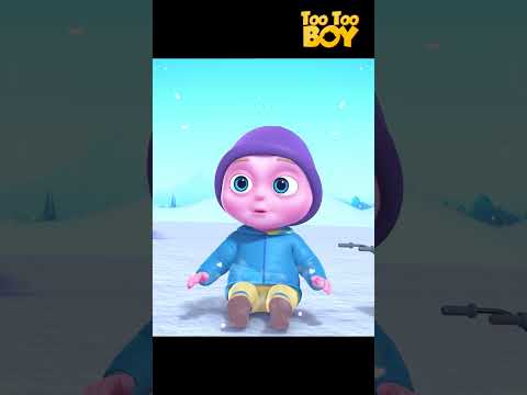 Too Too Boy Shorts | Snow Fun Episode | Cartoon Animation  #youtubeshorts #animation