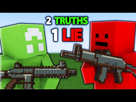Extreme 2 Truths And 1 Lie in Minecraft