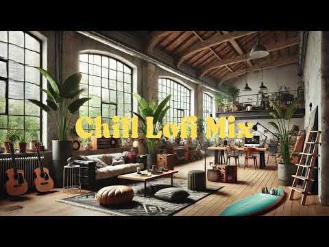 Chill Lofi Mix🎧[chill lo-fi hip hop beats]  Calming Lofi Beats in a Unique, Hobby-Filled Living Room