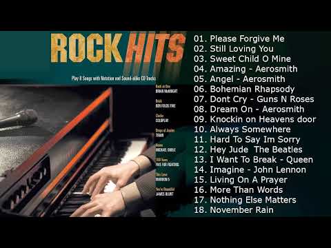 Piano Cover - Piano Rock Collection 2023 - Relaxing Piano Rock Ballads Songs
